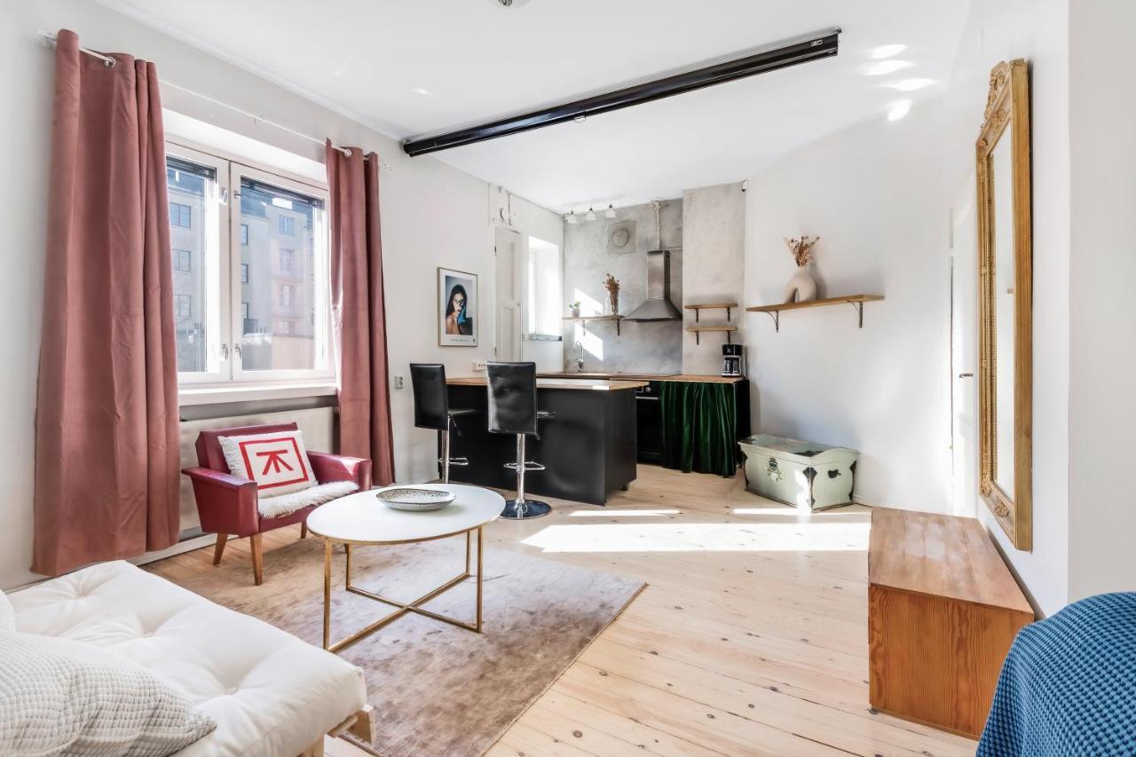 Apartamento Wehost Modern Kitchen Studio With Bright Colours Helsinki Exterior foto
