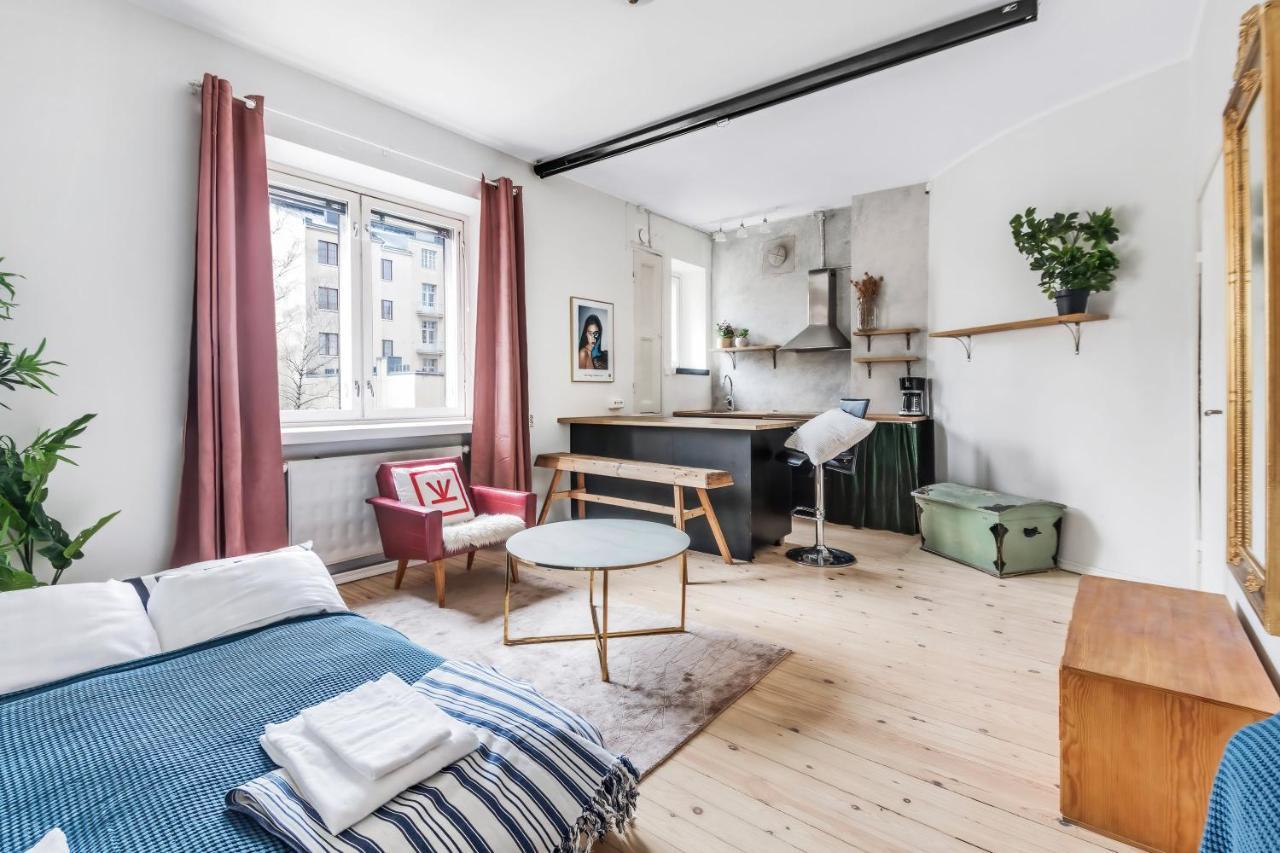 Apartamento Wehost Modern Kitchen Studio With Bright Colours Helsinki Exterior foto